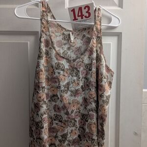 Lot 143 Women's small camisole Brown & Pink mixed